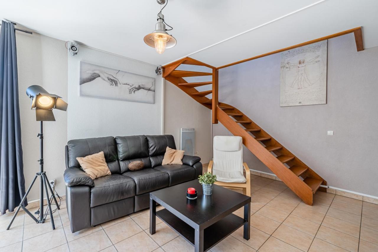 La Joliette; Duplex 2 Chambres, Parking Inclus+ Terrasse+ Ascenseur Marseille Exterior photo
